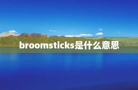 broomsticks是什么意思