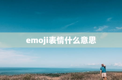 emoji表情什么意思