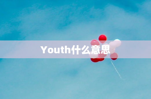 Youth什么意思