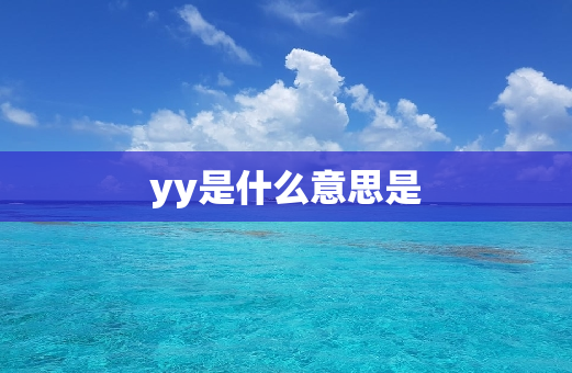 yy是什么意思是