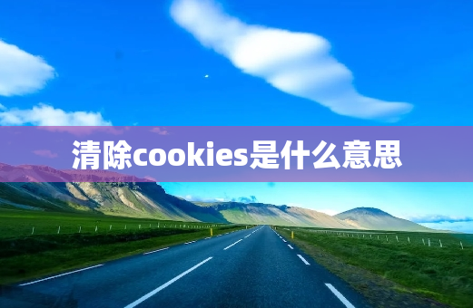 清除cookies是什么意思