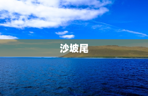 沙坡尾