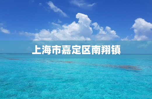 上海市嘉定区南翔镇