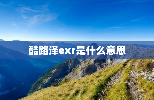 酷路泽exr是什么意思