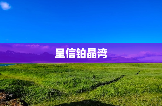 呈信铂晶湾