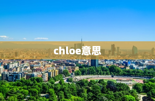 chloe意思